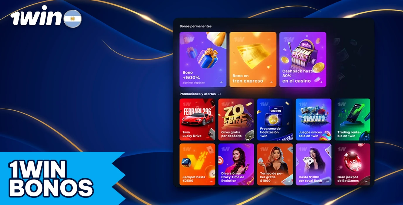 1win Argentina Ofertas promocionales